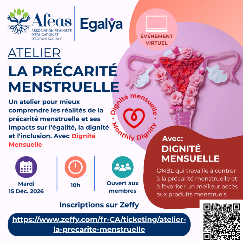 Atelier - LA PRÉCARITÉ MENSTRUELLE