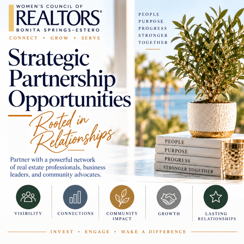 Women's Council of Realtors Bonita Springs-Estero's Strategic Partner Page