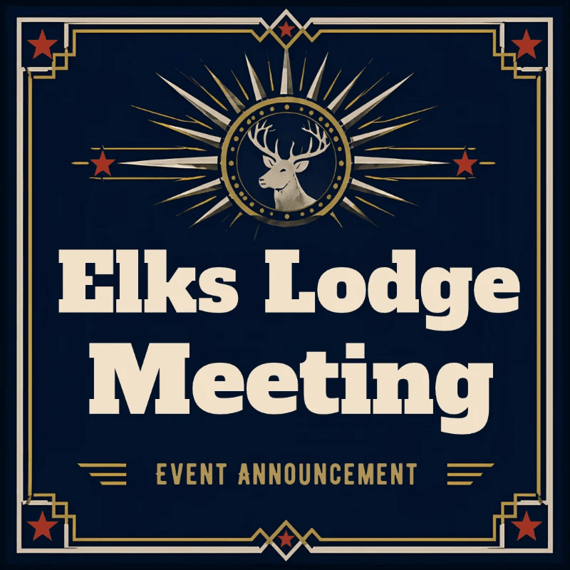 Lodge Meeting (2nd Wednesday)