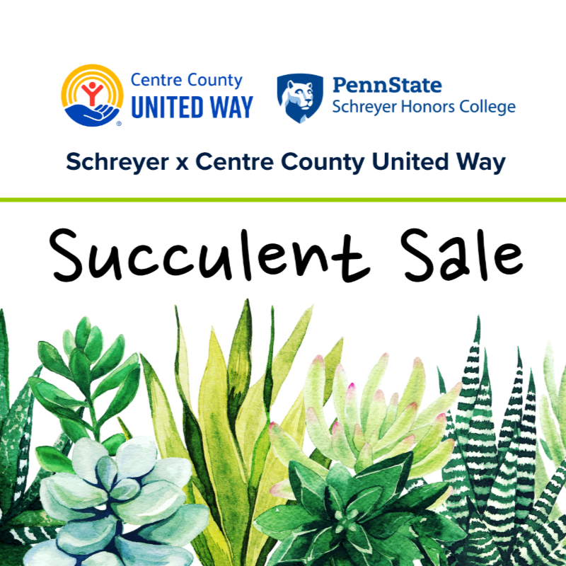 Schreyer x CCUW Succulent Sale 2026