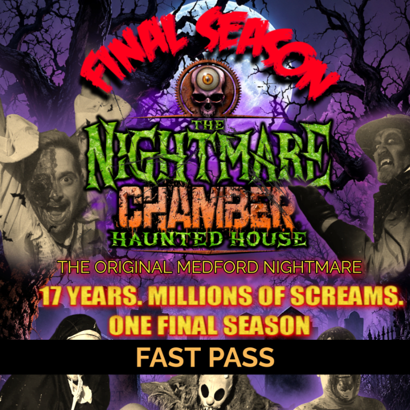 FAST PASS (With Perks) - Nightmare Chamber Haunted House