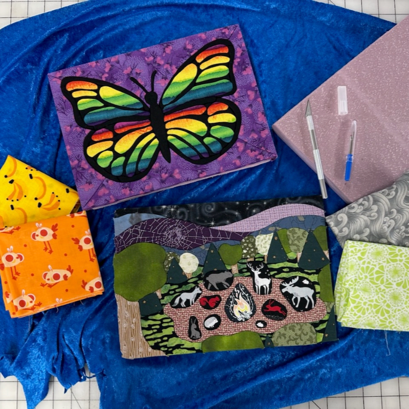 Fabric Mosaic Kinusaiga