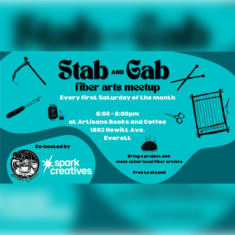 Stab and Gab - Fiber Arts Meetup