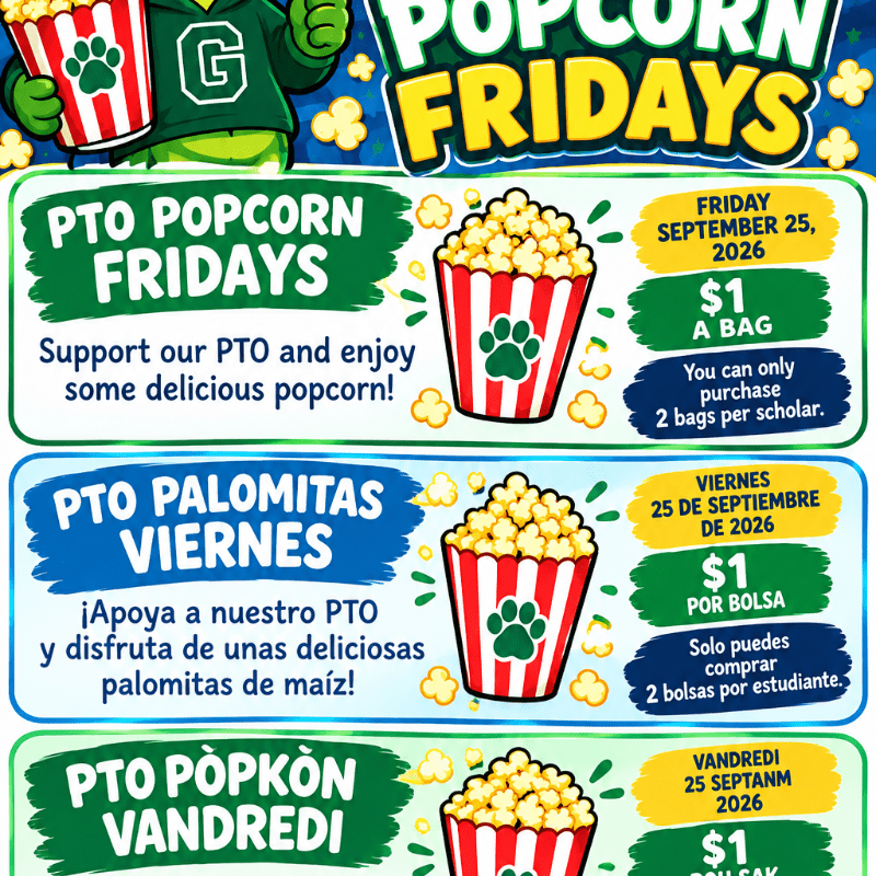 Popcorn Fridays!!!!!