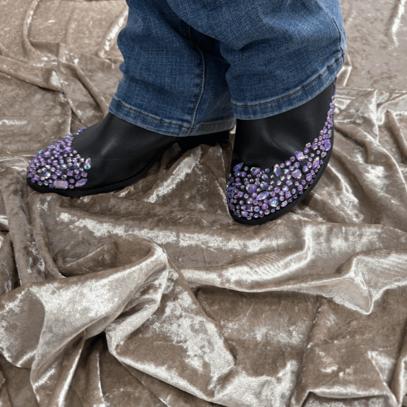 Boots and Gems: Add Some Sparkle to Your Toes