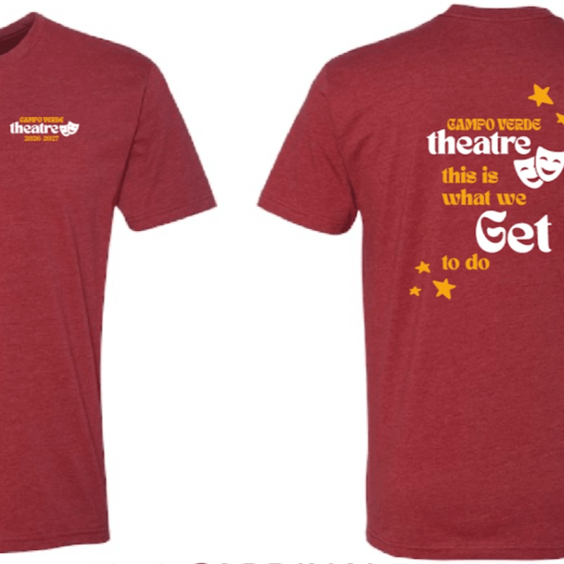 Campo Verde Theatre Club T-shirt sales