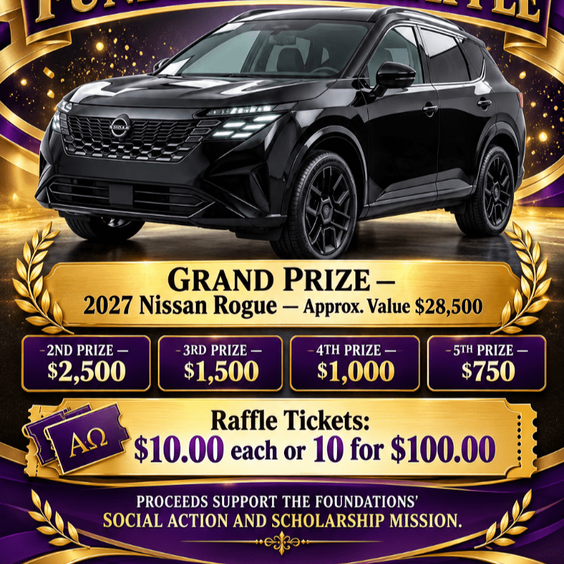 Alpha Omega Social Action and Scholarship Foundation, Inc. (AOSASF) | The Delta Omega Foundation, Inc Annual Car Campaign Fundraiser