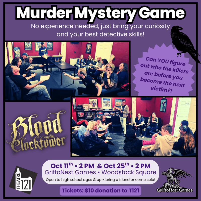 T121 Murder Mystery Game 2026