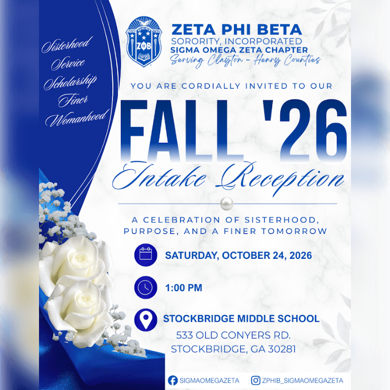Fall '26 Intake Reception