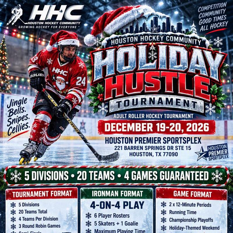 Houston Hockey Holiday Hustle Tournament
