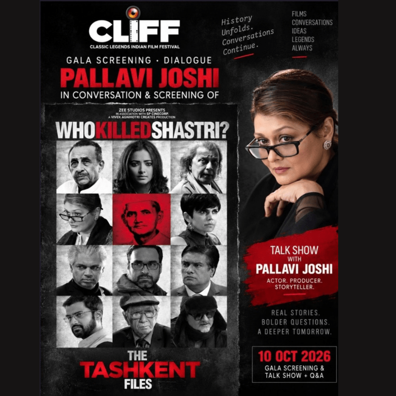 GALA SCREENING: The Tashkent Files & Talk Show with PALLAVI JOSHI