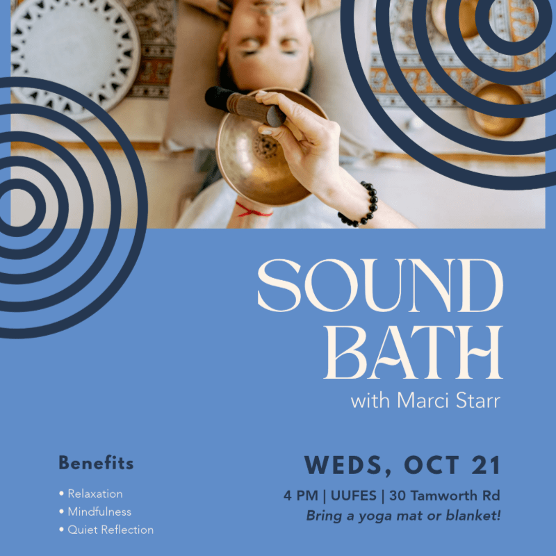 Sound Bath with Marci Starr - October 2026