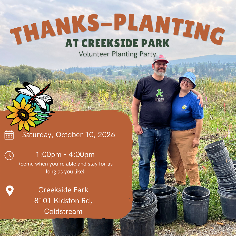 Thanks-Planting at Creekside Park