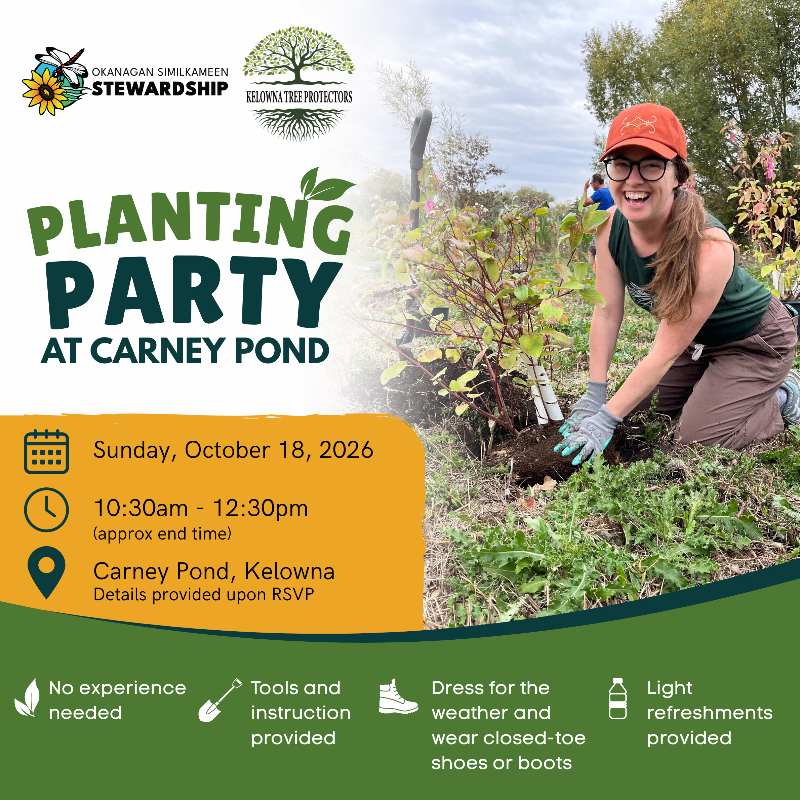 Planting Party @ Carney Pond