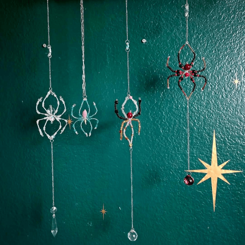 Beaded Spider Suncatcher
