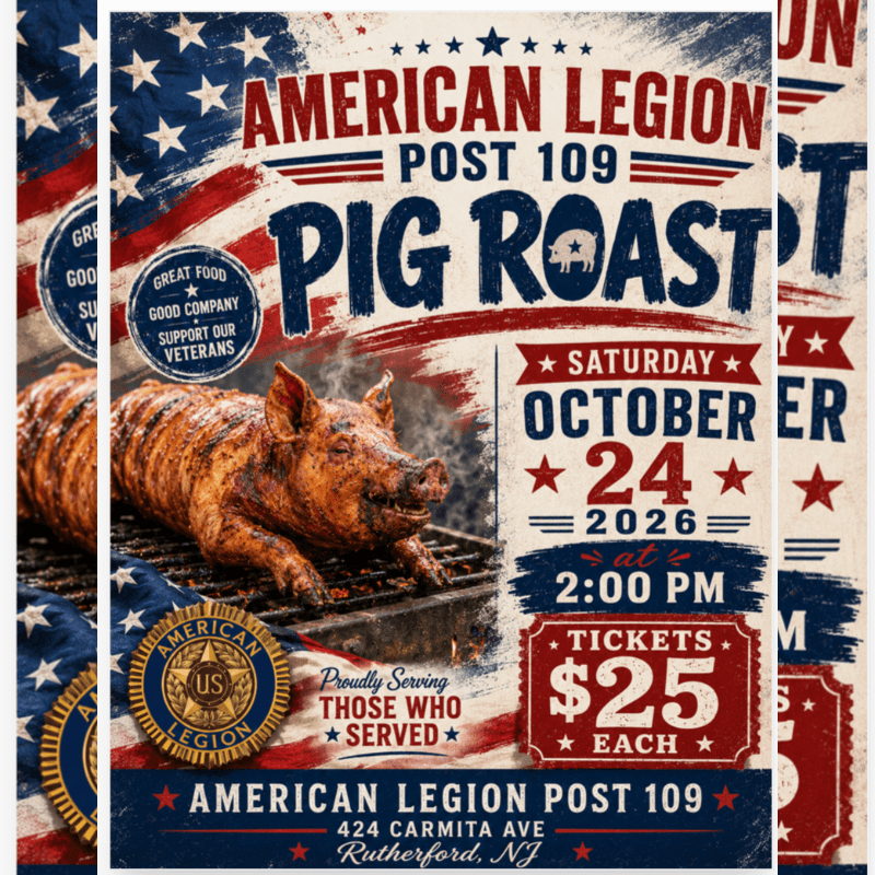 Post 109 Pig Roast!!