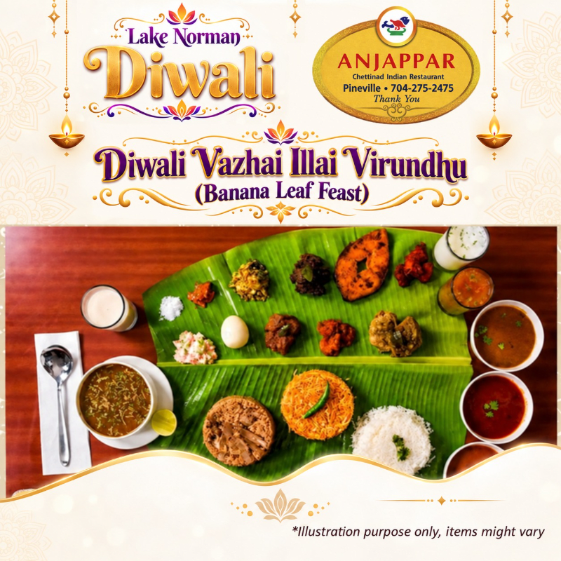 Anjappar Authentic Banana Leaf Feast Experience