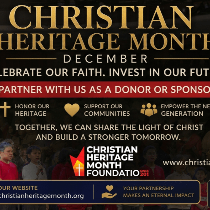 Christian Heritage Month Celebration, Brampton City Hall Flag Raising Ceremony and Rose Theater Celebration
