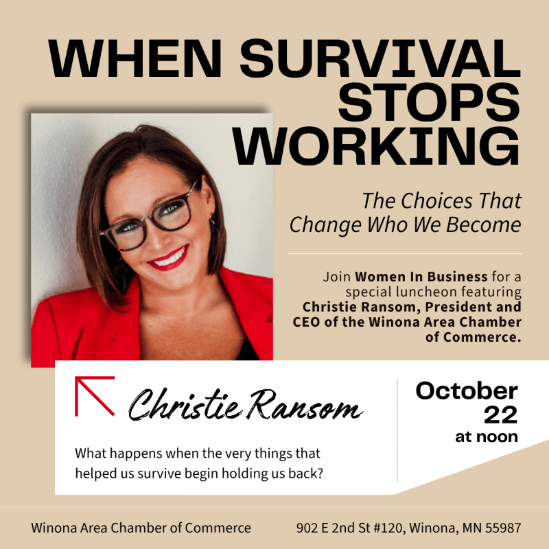 When Survival Stops Working with Christie Ransom