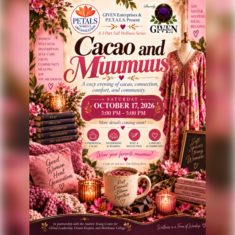 Cacao and Muumuus: A 3 Part Fall Wellness Series