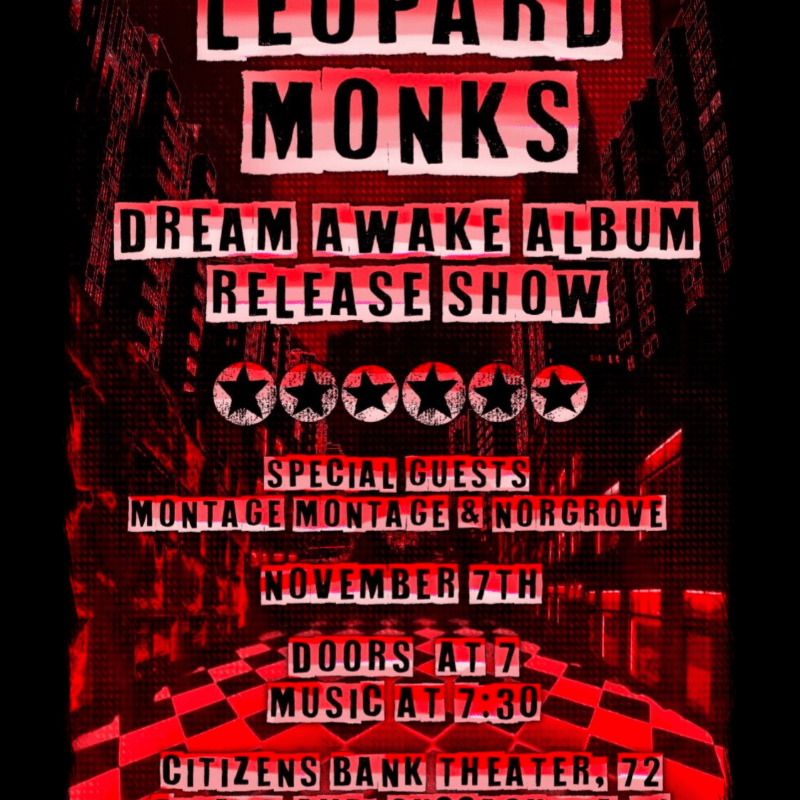 Leopard Monks - Dream Awake Album Release Concert