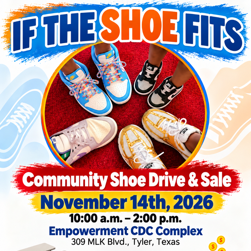 If The Shoe Fits Community Shoe Drive And Sale