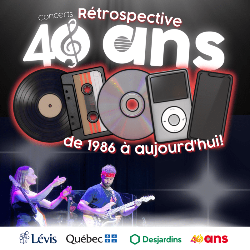 Concerts Rétrospective 40 ans