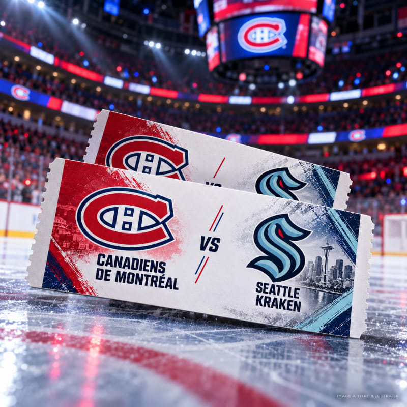 Photo of Montreal Canadiens Hockey Tickets - Habs vs. Seattle Krakens