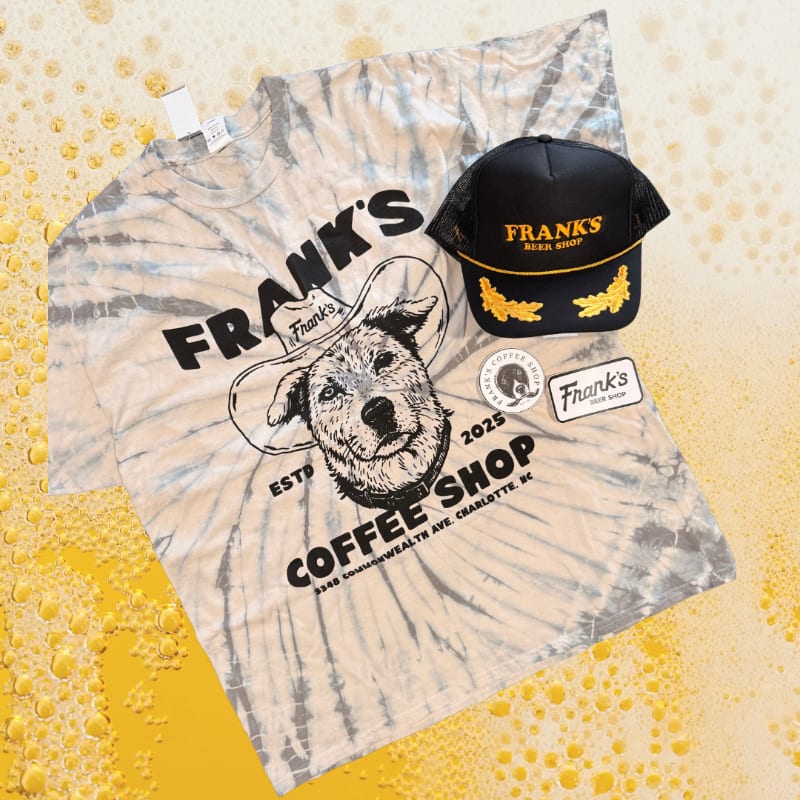 Photo of Frank's Beer Shop – Tee, Hat & Stickers