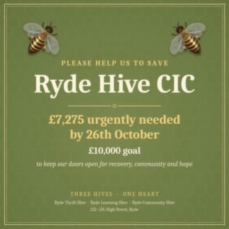 Help us to save Ryde Hive CIC.