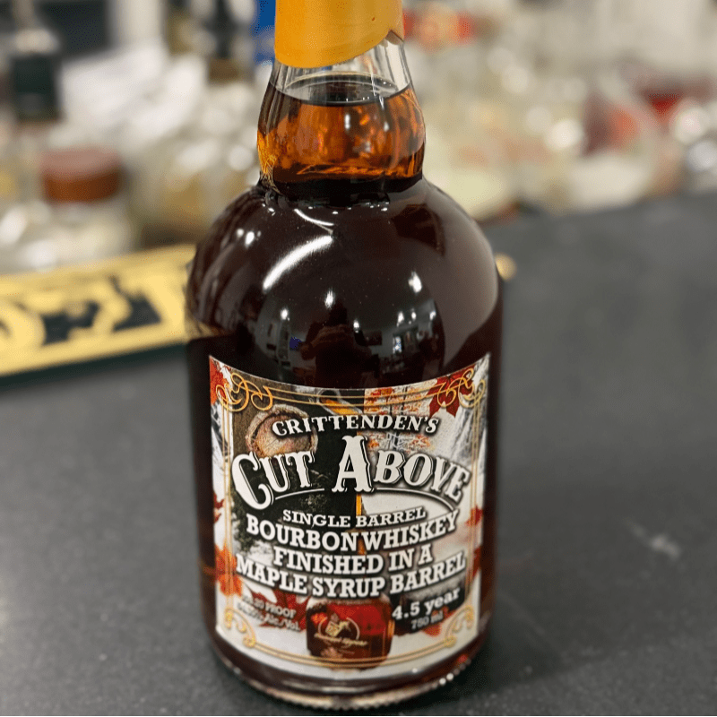 Photo of Crittenden's Cut Above Maple Spun Finished Bourbon donated b