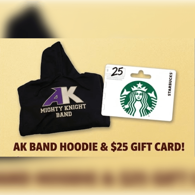 Photo of Bundle Prize- Hoodie & $25 Starbucks Card!