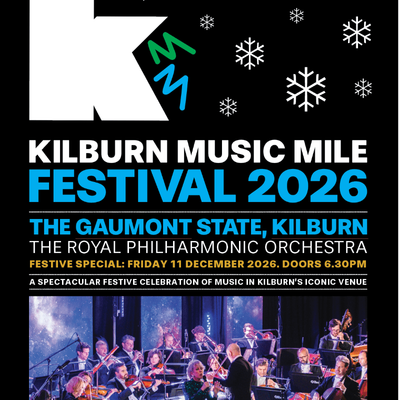Kilburn Music Mile® Christmas 2026 at the The Gaumont State with the Royal Philharmonic Orchestra