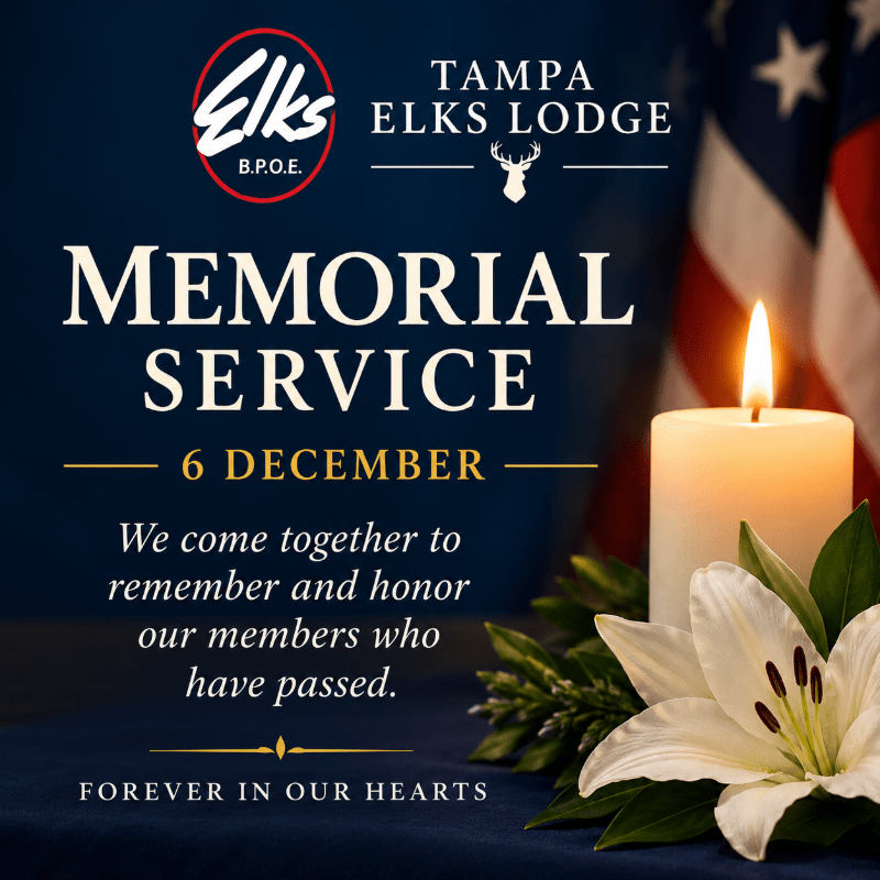 Elks Memorial Service