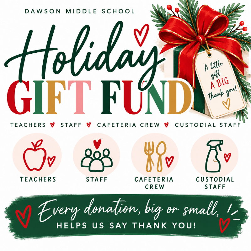 🎁Dawson Holiday Gift Fund🎄