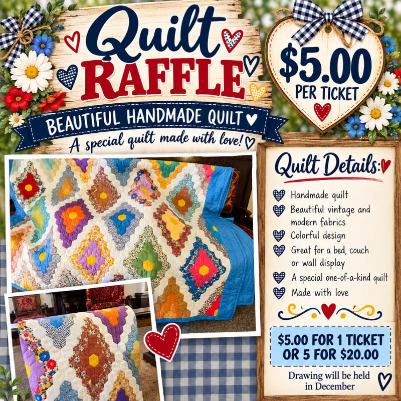 Photo of Quilt Raffle