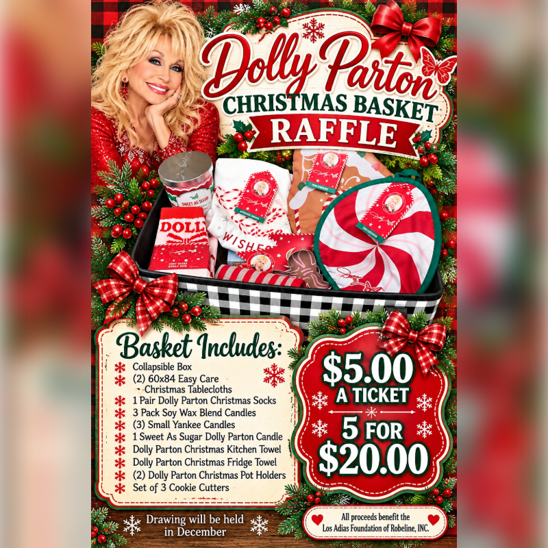 Photo of Dolly Parton Christmas Basket