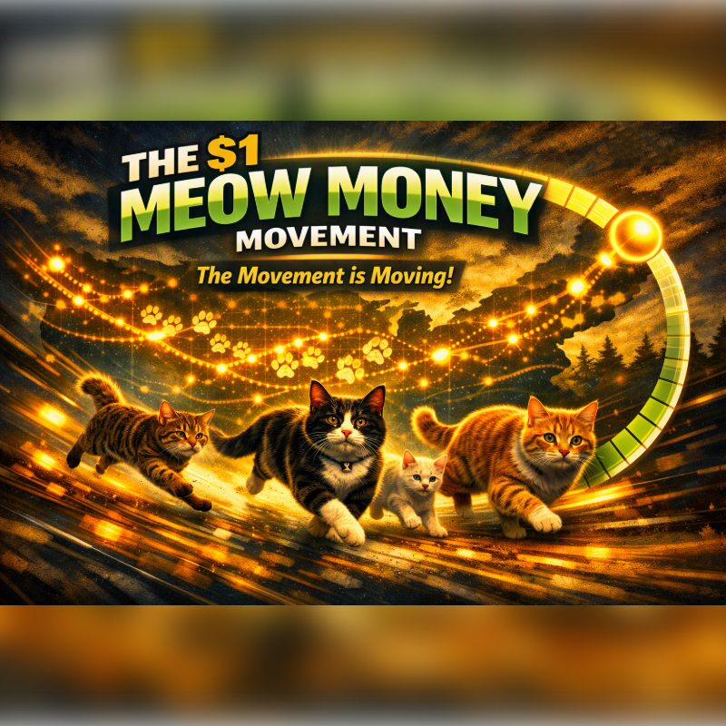 AROO: $1 MEOW MONEY MOVEMENT