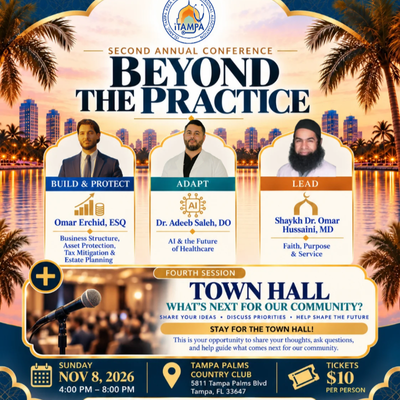 Islamic Tampa Area Medical Professional Association Annual Event