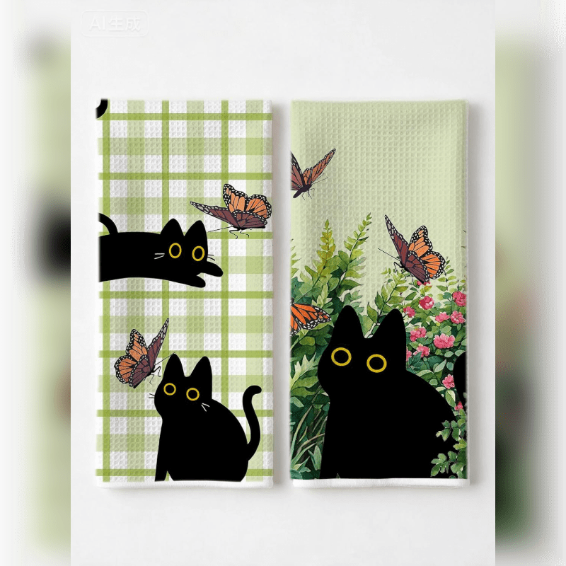 Photo of Waffle Kitchen Towels Set of 2