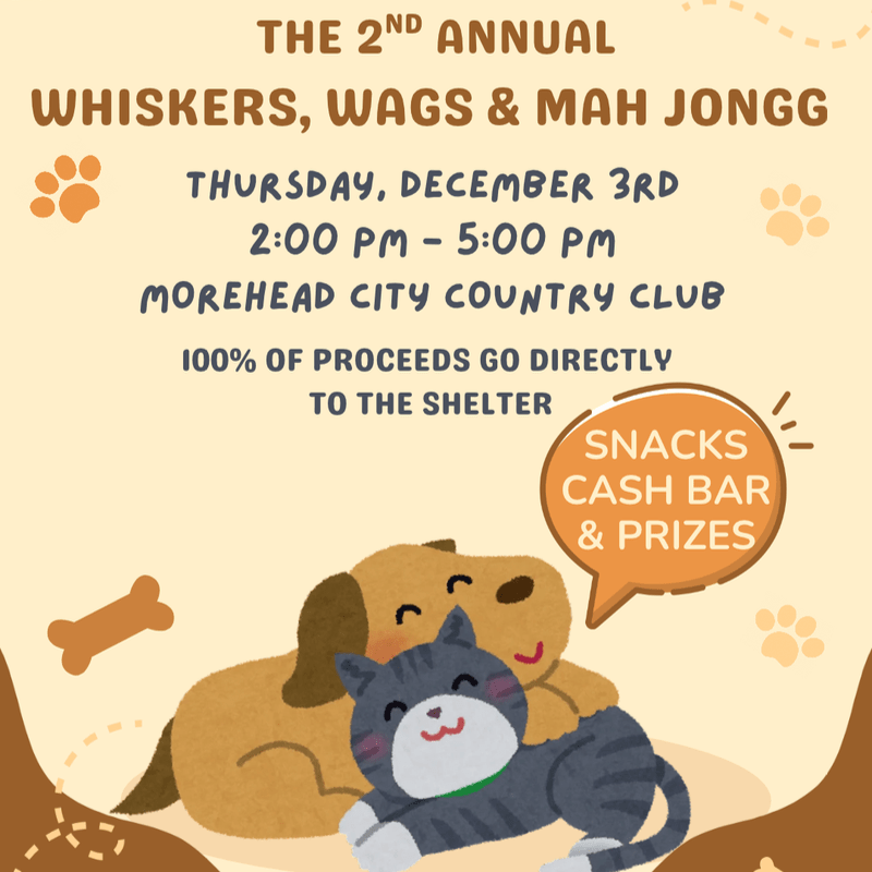 2nd Annual Whiskers, Wags & Mah Jongg