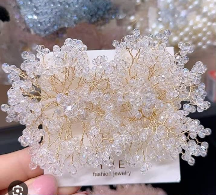 Boucles d'oreilles en forme de floco de neige