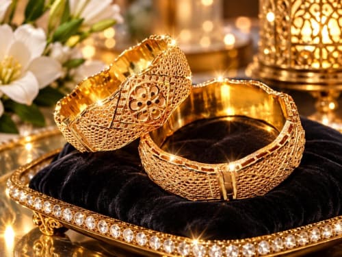 Bracelets plaqué dorés