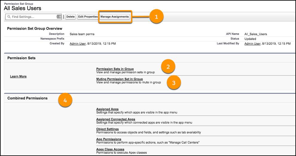 Get Hands On With Permission Set Groups Unit Salesforce Trailhead