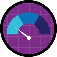 Insignia de Crear informes y paneles para los gerentes de ventas y marketing