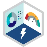 Insignia de Especialista en informes y paneles de Lightning Experience