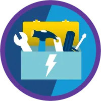 Badge Personnalisations de Lightning Experience