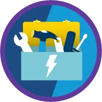 Emblema Personalizações do Lightning Experience