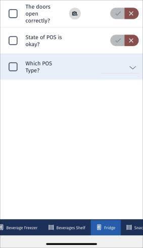 [POS Audit (POS 監査)] ページに POS 監査を実施する際のオプションが表示されている。