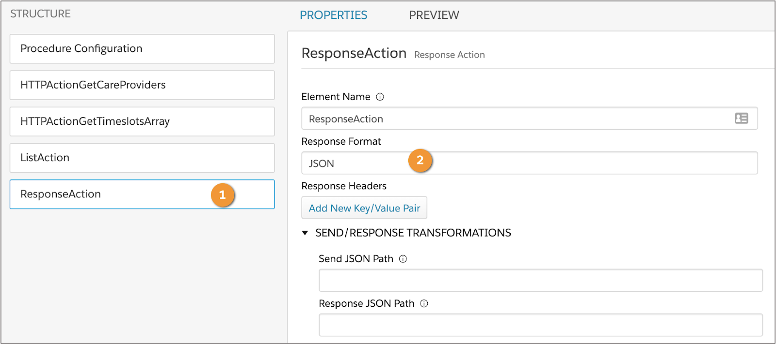 Discover List Actions Salesforce Trailhead 3552